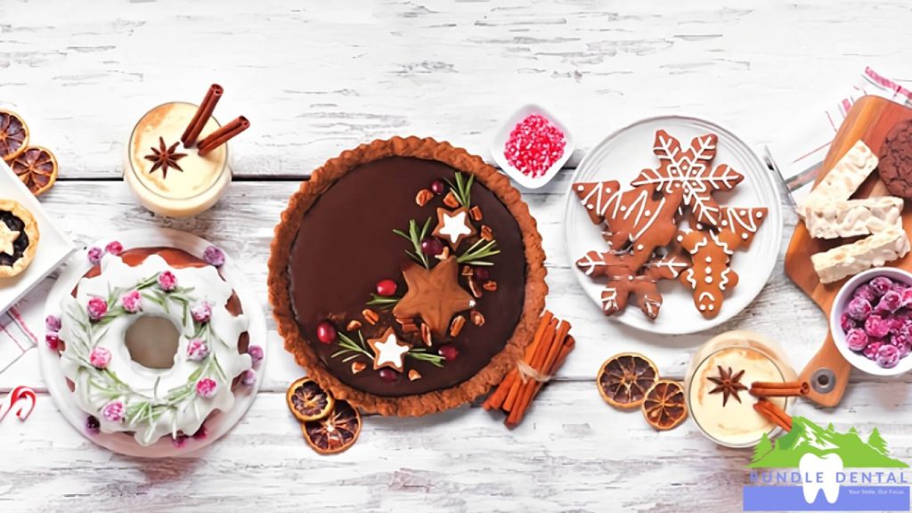A variety of holiday treats.